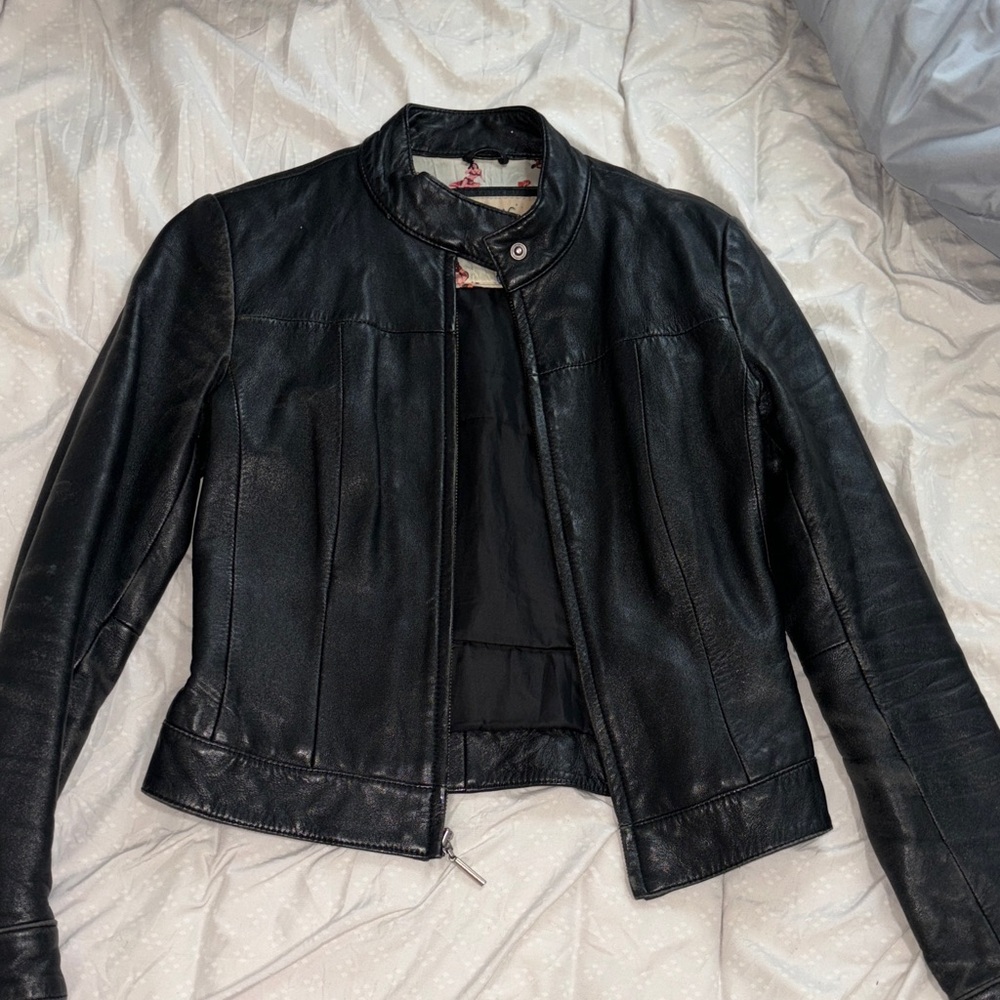 Miss Topgun leather jacket Women's Jacket